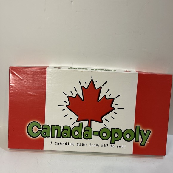 Late for the Sky Other - Canada-opoly A Canadian Game From Eh? to Zed! Used, But All Pieces Are In Game